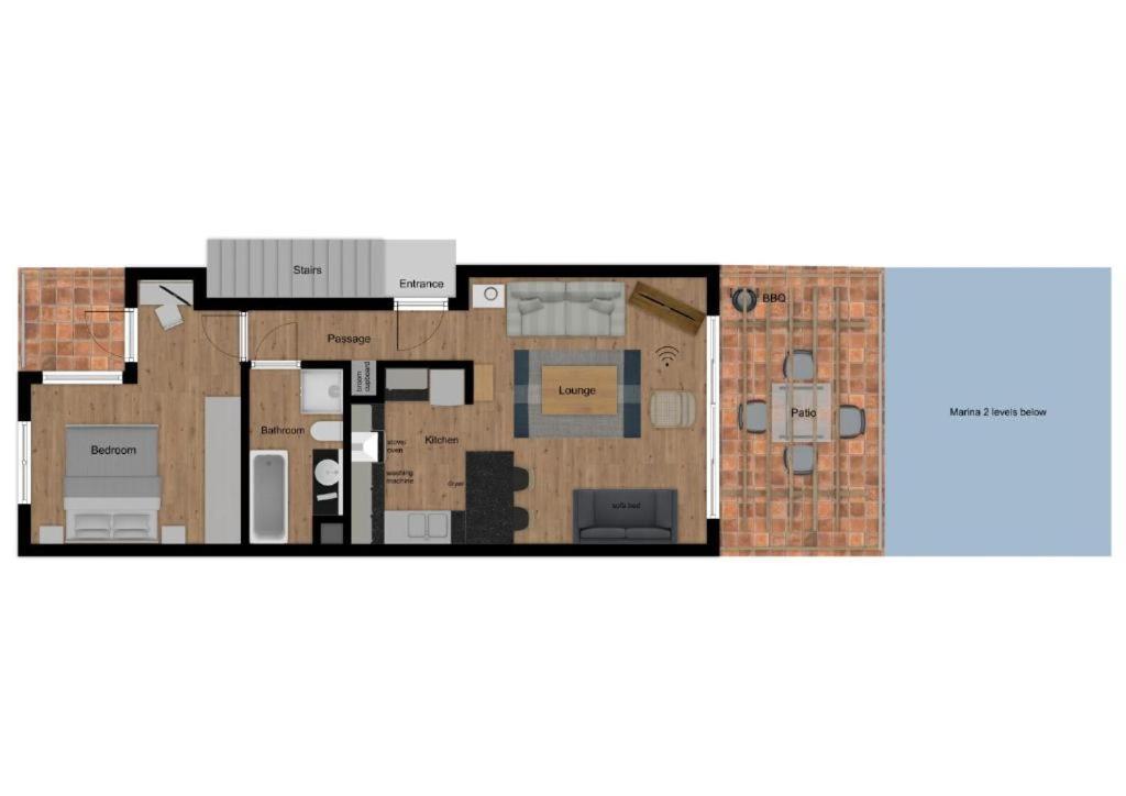 Belle View @ Knysna Quays Apartment Екстериор снимка